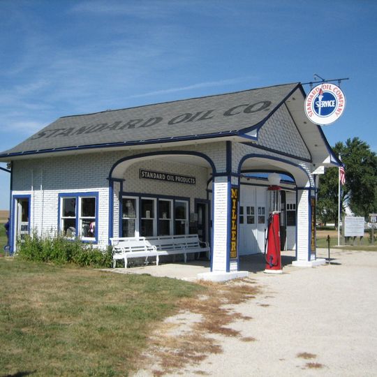 Standard Oil Gasoline Station