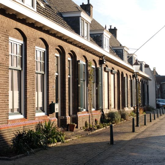 Voor douanebeambten gebouwde woningen