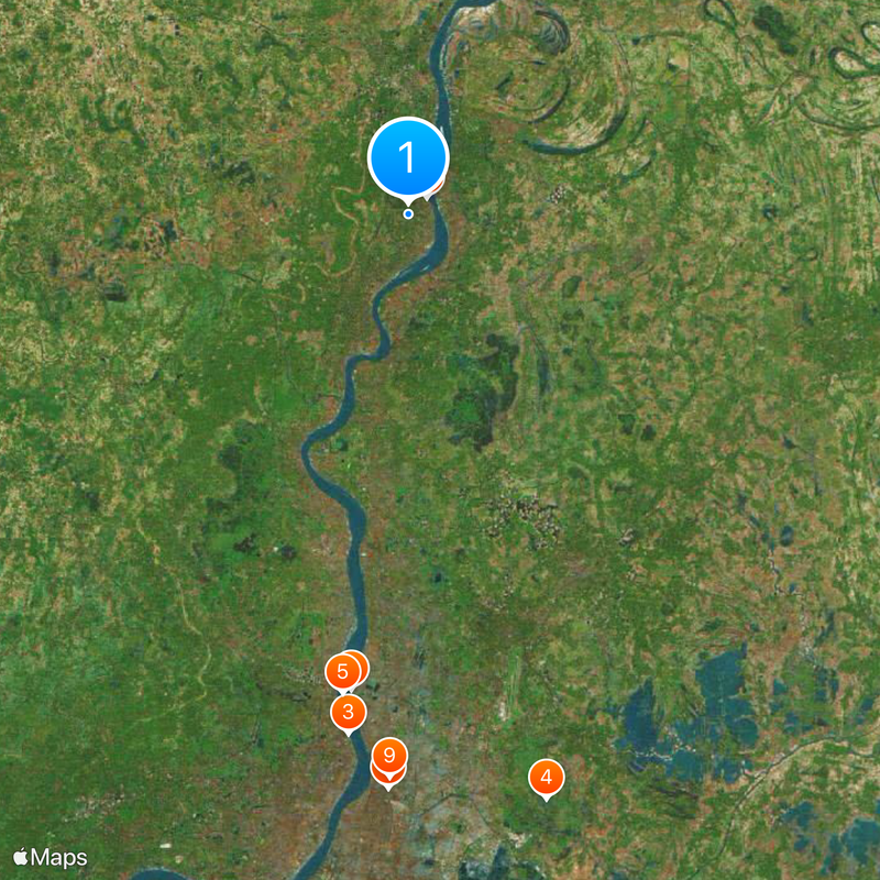 Distretto di Hooghly Mappa