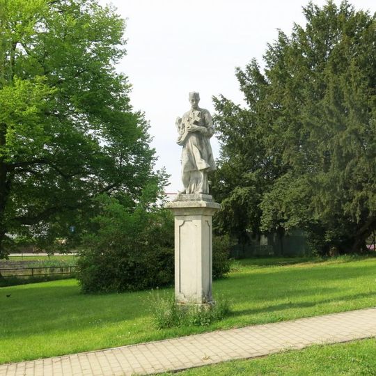 Statue of John of Nepomuk in Jizerní Vtelno