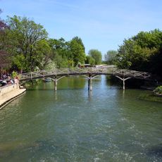 Footbridge At The Trout Inn