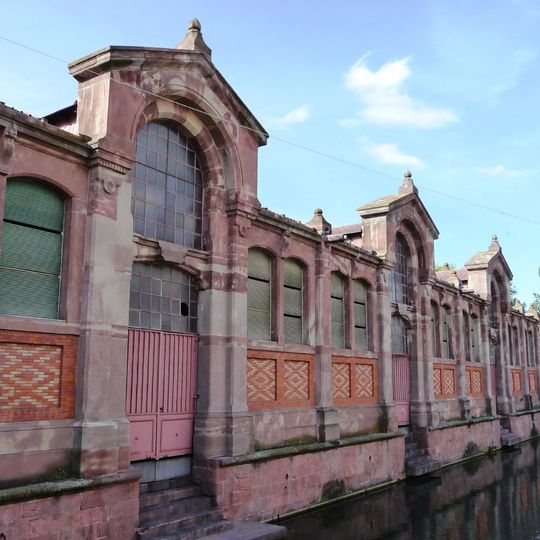 Covered market of Colmar