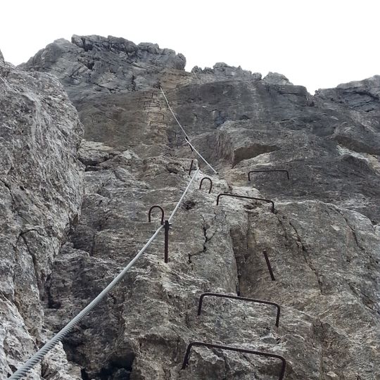 Klettersteig Torre Clampil