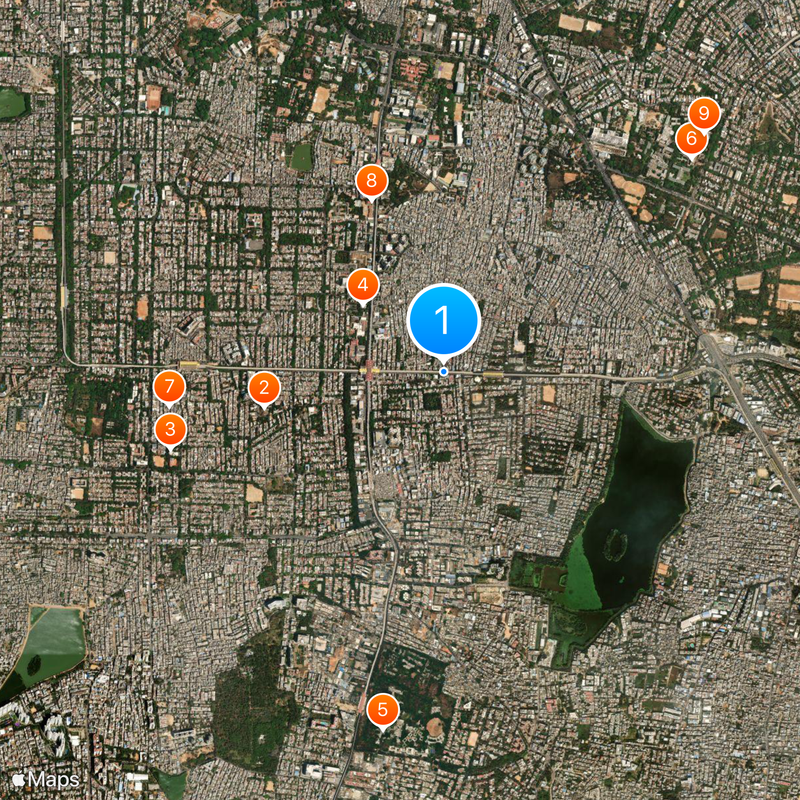 Reliance Fresh Map