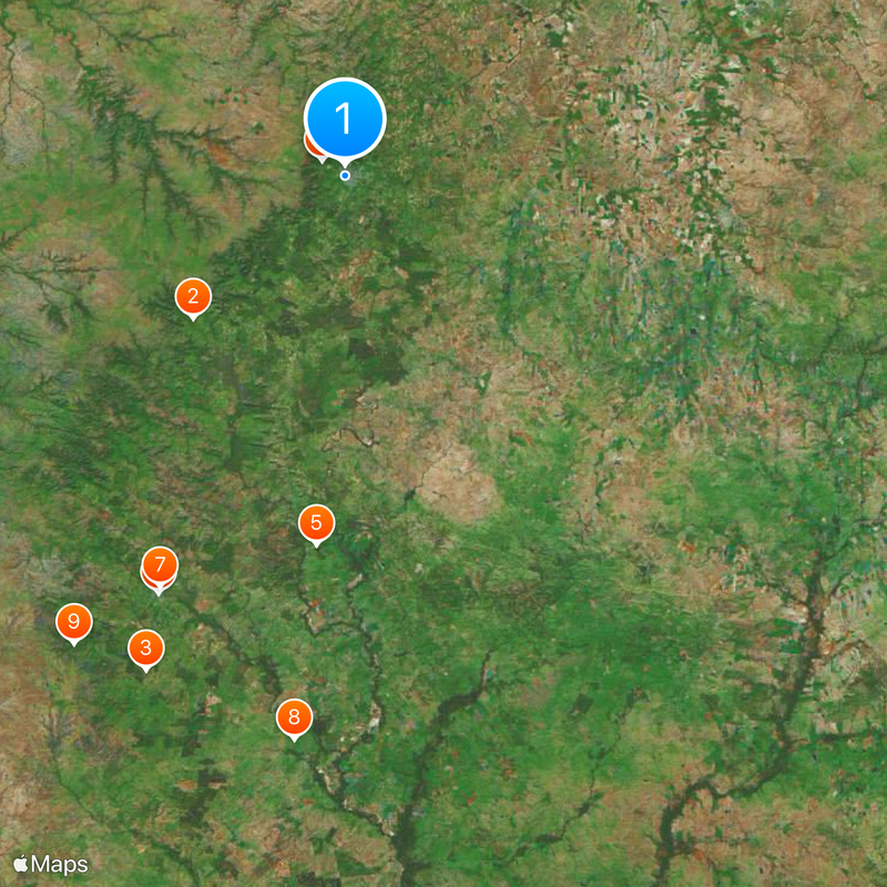 Rivera Department Map