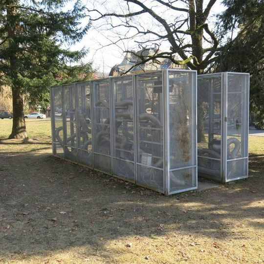 Památník bojovníkům a obětem za svobodu vlasti na Štefánikově náměstí v Liberci