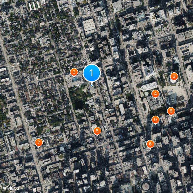 OCAD University Map