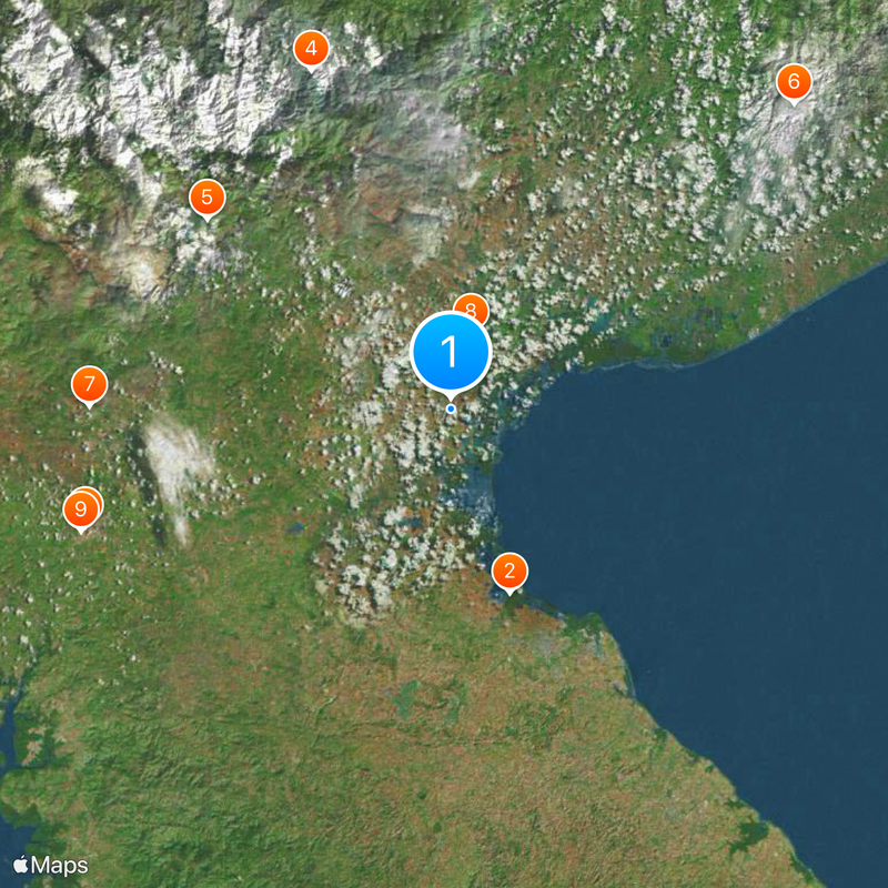 Aguadulce Map