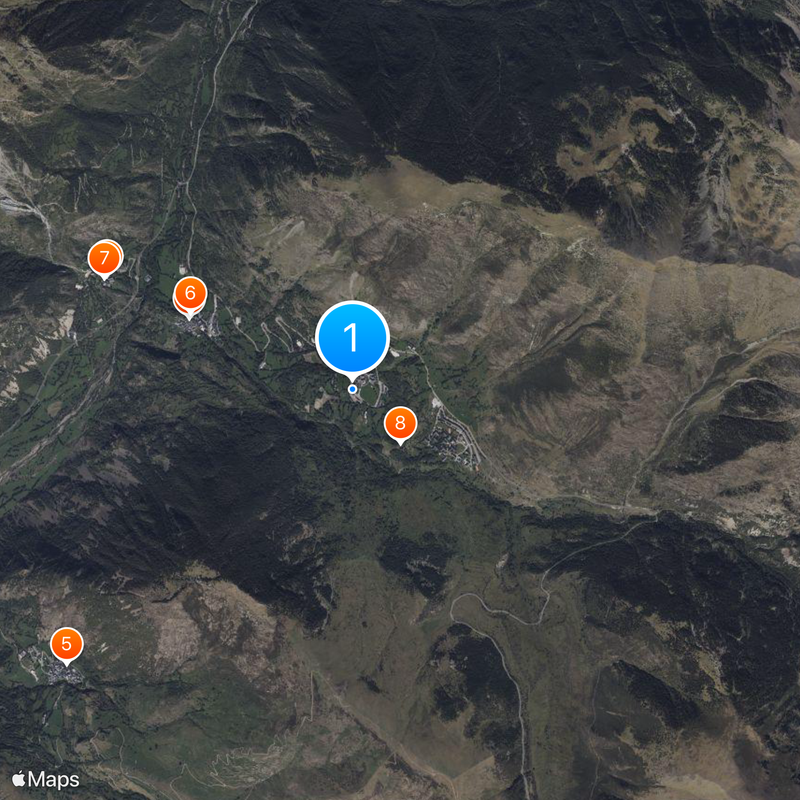 Sant Climent de Taüll Map