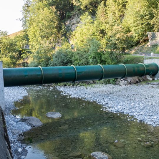 EBS Kraftwerk Wernisberg Wasserdruckleitungs-Übergang