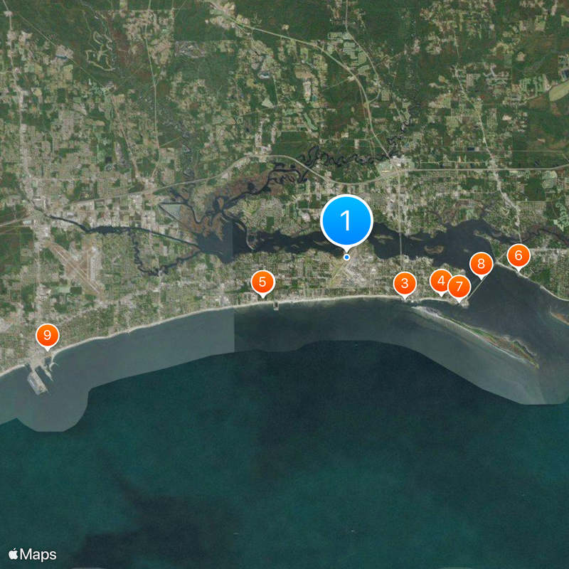 Keesler Air Force Base Map