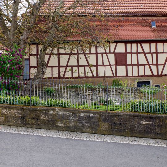 Einfriedung Hauptstraße 5 in Bütthard