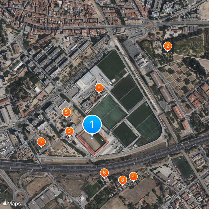 Johan Cruijff Stadium Map