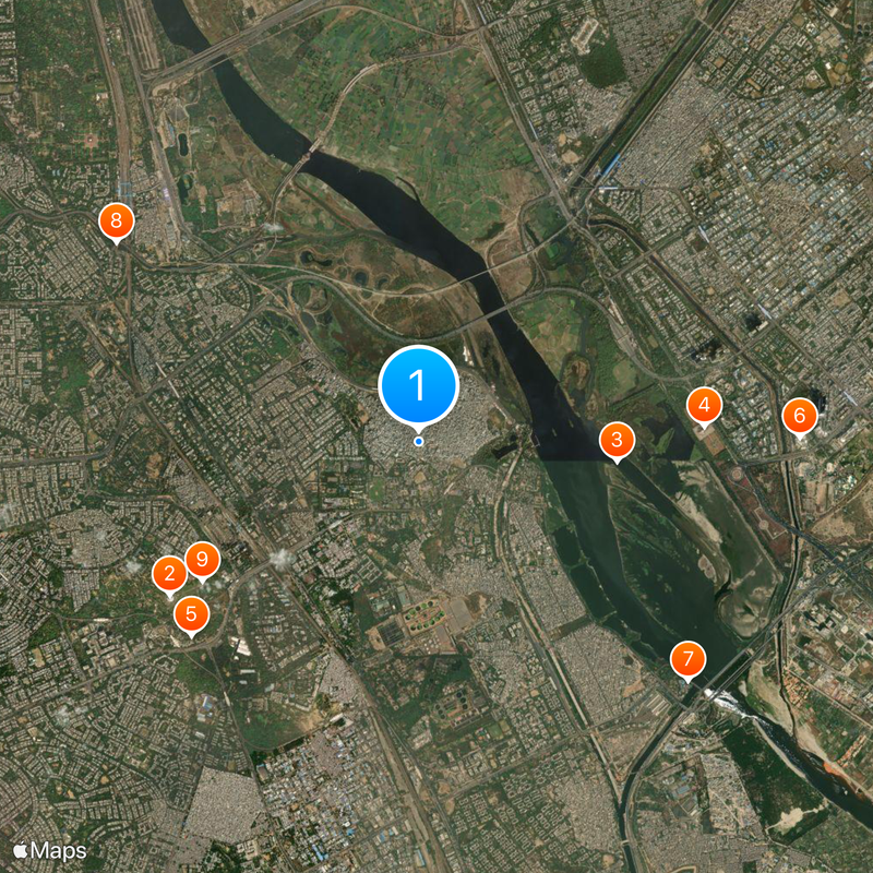 Okhla Map