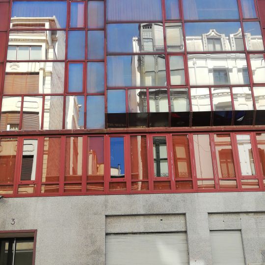 Banco de Vasconia eraikina