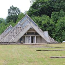 Memorial hall in Tjentište