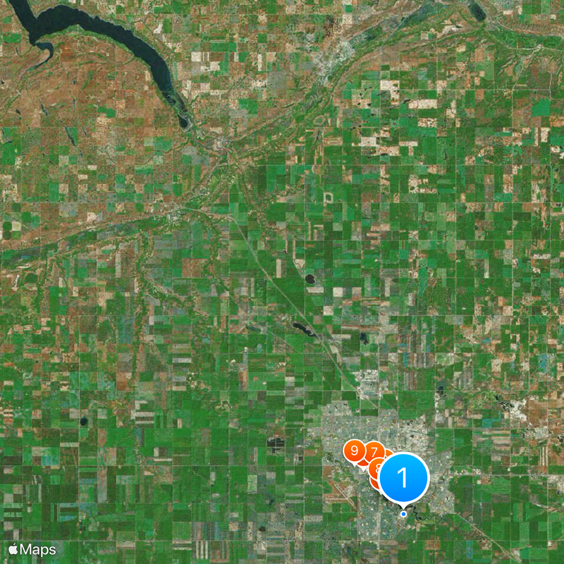 University of Regina Map