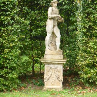 Sculpture Depicting Spring In Belvoir Castle Sculpture Garden (one Of Seven Statues)