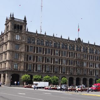 Hall Palace of Mexico City
