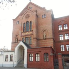 Ev. Missionshaus Georgenkirchstraße 70, Friedenstraße 2