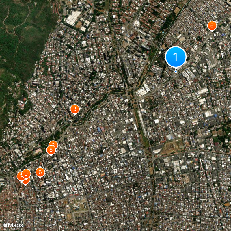 Comuna 2 Map
