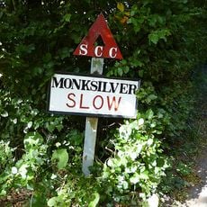 Signpost At Ngr St0748137388