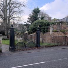 Wall And Gateway To The Parish Church Of St Mary And St Nicholas