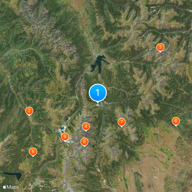 Breckenridge Ski Resort Map