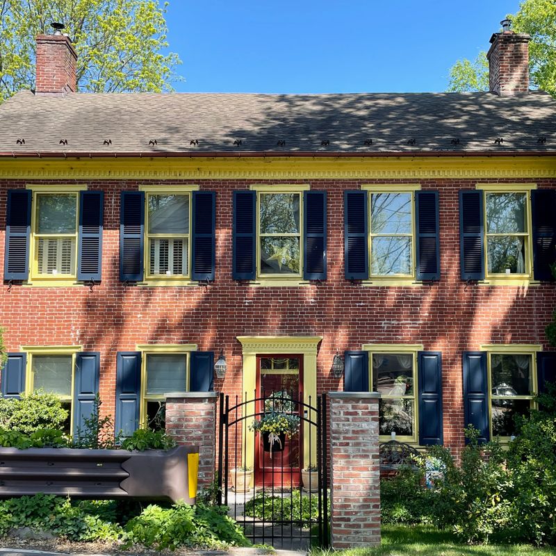 Benjamin Riegel House - Georgian-style residence in Riegelsville ...
