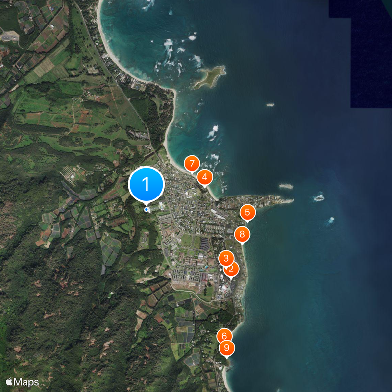 Laie Hawaii Temple Mapa