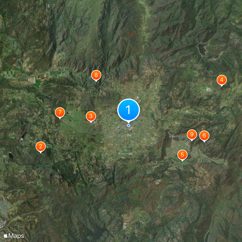 Ramona Map