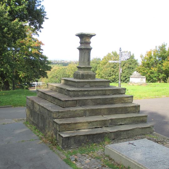 Sundial approximately 15 metres south of tower of Priory Church of St Mary
