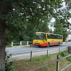 Bridge of Pražská street over the Loděnice in Loděnice