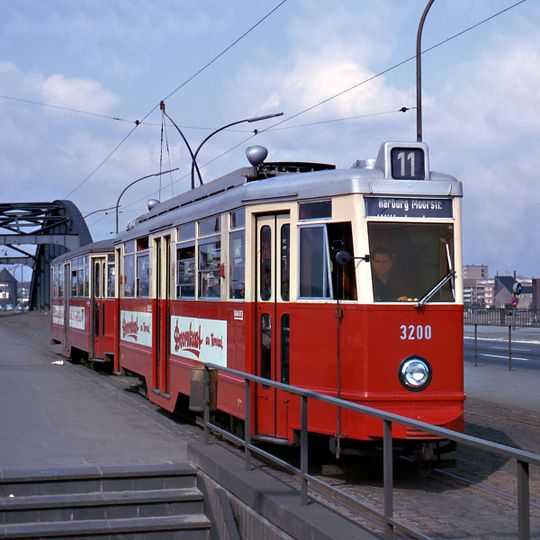 Trams in Hamburg
