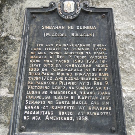 Church of Quingua historical marker