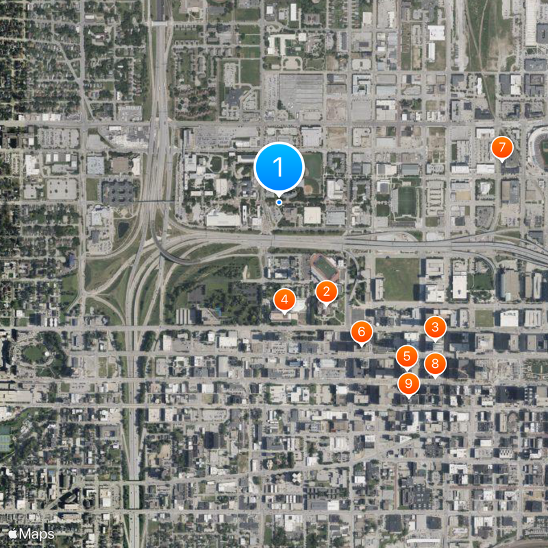 Creighton University Map