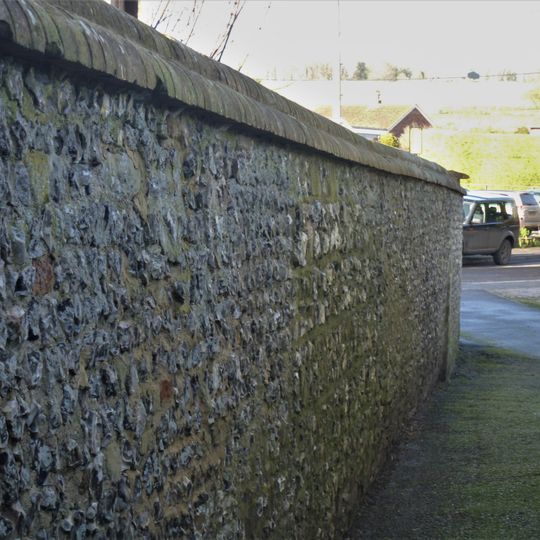 Wall At Su 066438 To North West Of Church Of St Mary
