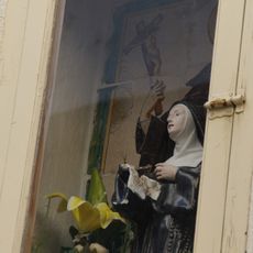 Ceramic panel of Saint Monica