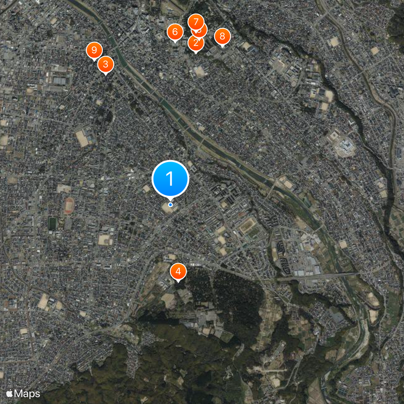 Lycée Ninsui de Kanazawa Map