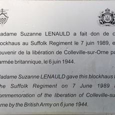 Commemorative plaque
