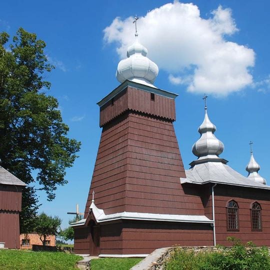 Saints Cosmas and Damian church in Piorunka