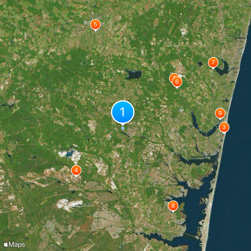 Georgian Court University Map