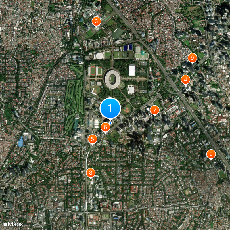 Ministry of Primary and Secondary Education Map
