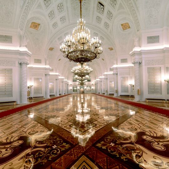 Kremlin’s St George Hall