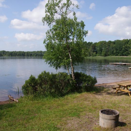 Gatessjön, public beach