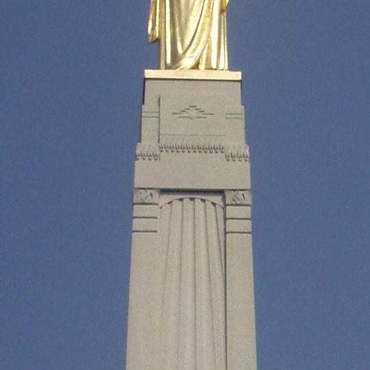 Posąg anioła Moroniego