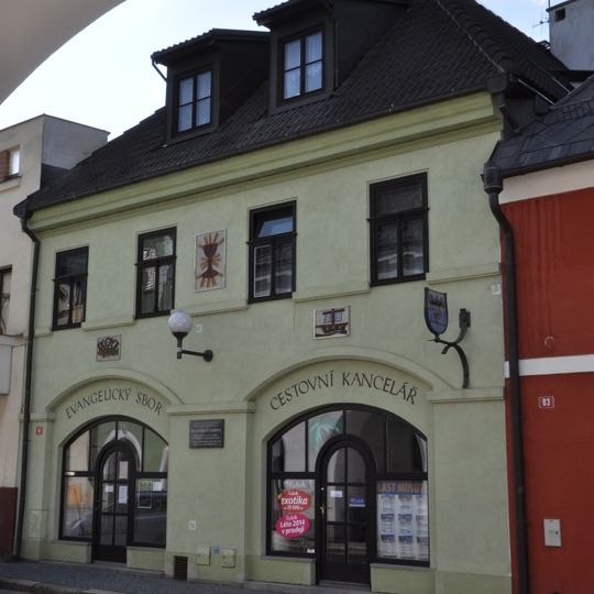 Gospel Hall of Evangelical Church of Czech Brethren in Pelhřimov