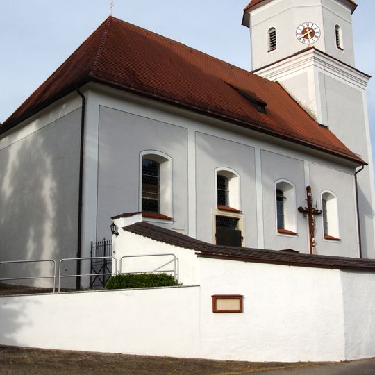 Friedhofsmauer Schloßstraße 11 in Titting
