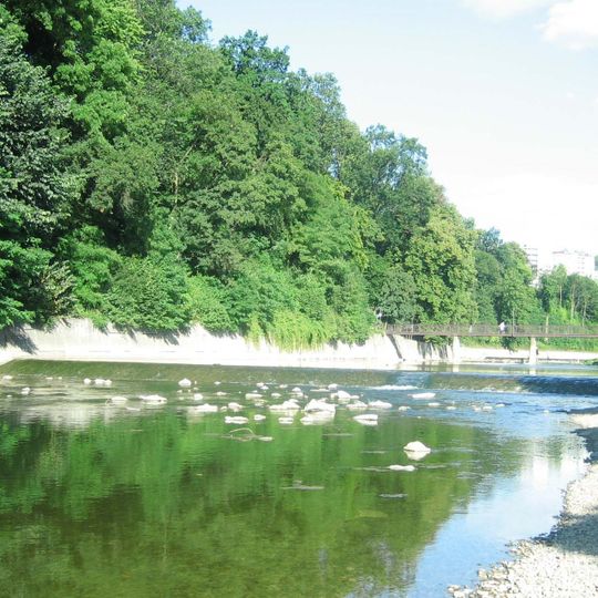 Lávka pod zámkem ve Vsetíně