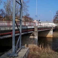 Most přes Ohři u ulice Jednoty v Sokolově